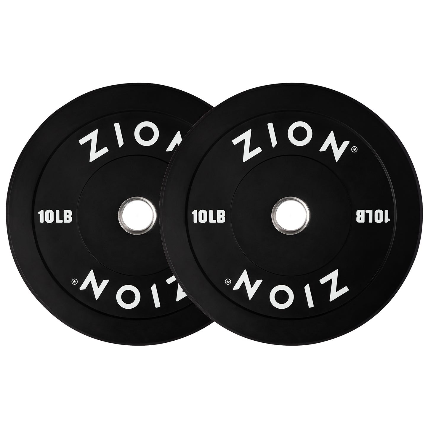 The Onyx 10-45 LB Rubber Bumper Plates