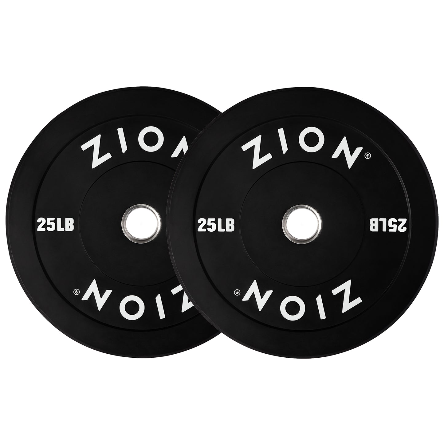 The Onyx 10-45 LB Rubber Bumper Plates