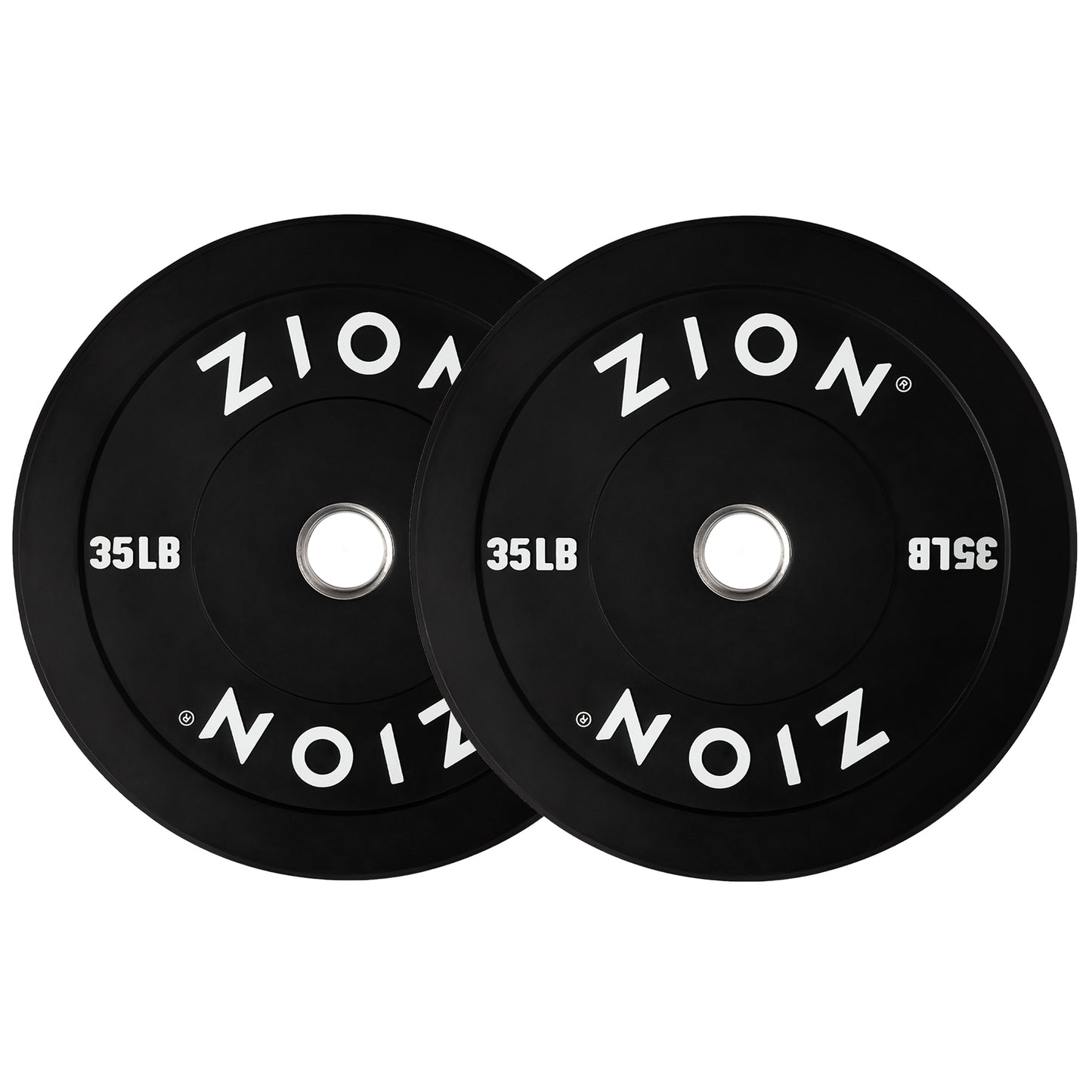 The Onyx 10-45 LB Rubber Bumper Plates