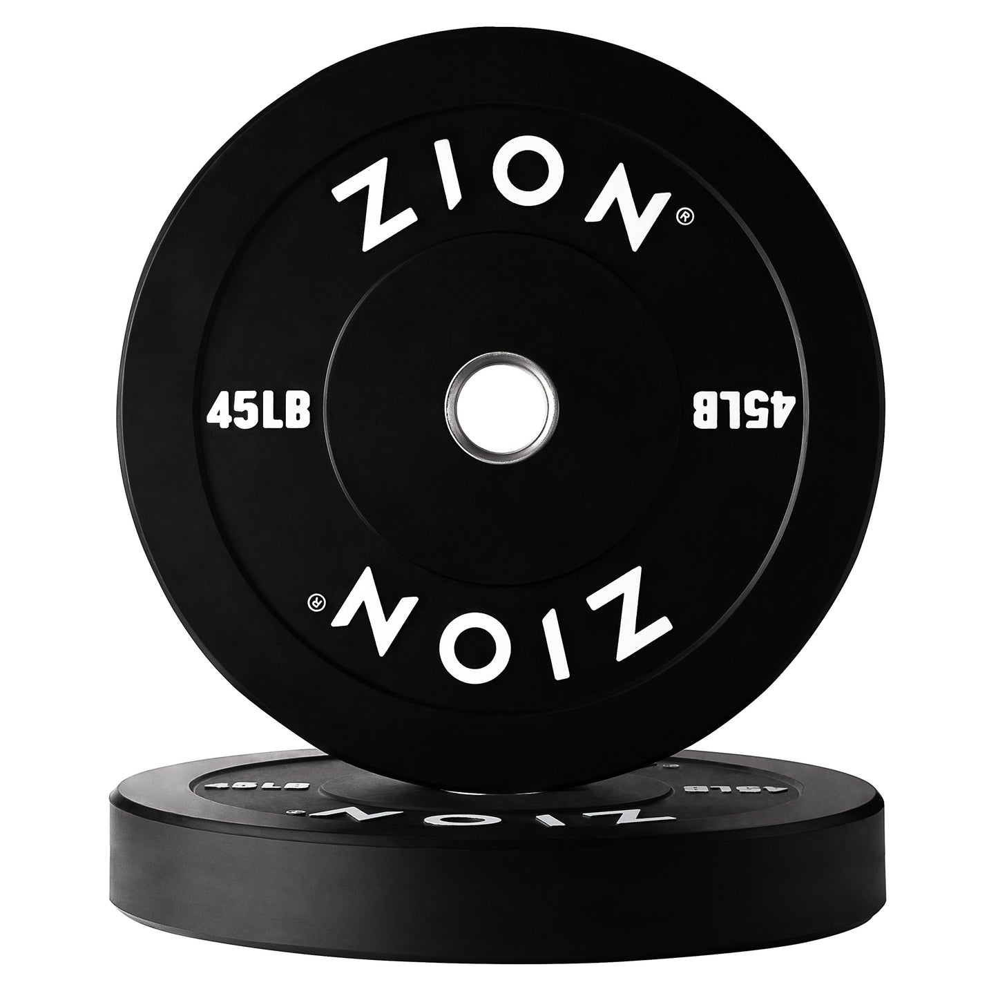 The Onyx 10-45 LB Rubber Bumper Plates